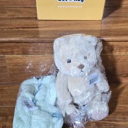 Furry Dino Teddy Bear