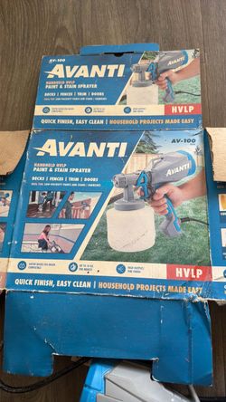 Avanti AV-100 Handheld HVLP Paint & Stain Sprayer