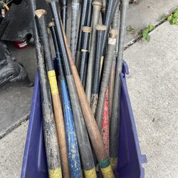 Wood Baseball Bats 