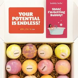 Bubbly Belle XL Handmade Bath Bombs- 12 pack