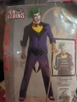DC The Joker Halloween Costume Large