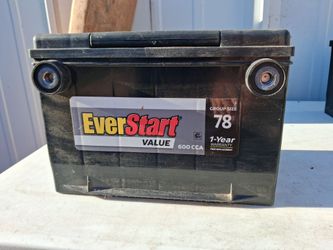 EverStart Value Car Battery Group Size 78