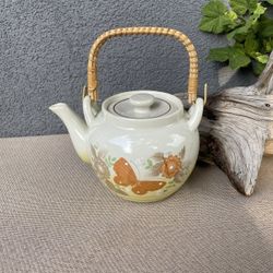 Vintage Otagiri Hand Crafted Teapot