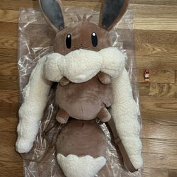 🔥 Penny's Eevee Backpack – Pokémon Center Original – Plush Cosplay Bag 🎒✨