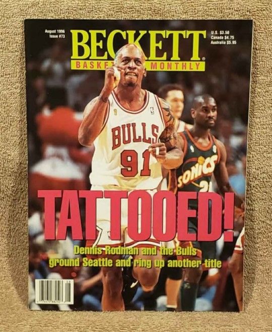 COLLECTIBLE CHICAGO BULLS MAGAZINES *THREE PEAT FINALS CHAMPIONS