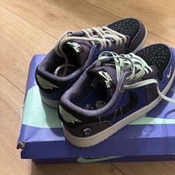 Nike Air Jordan 1 Retro Low OG All Voodoo Alternate Regency Purple Vapor Green