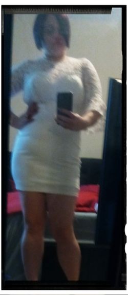 Simple wedding dress