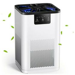 New BREEZOME Air Purifier, with H13 True HEPA Filter, Remove 99.9% Smoke And Dust for 300 SQ.ft, $35 Or Best Offer 