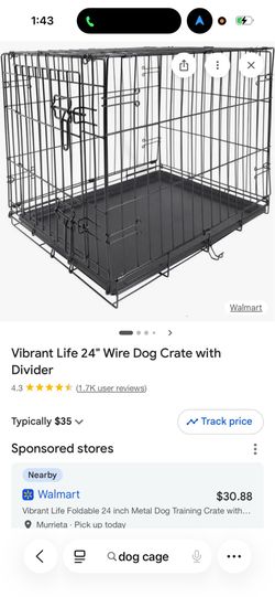 Small dog crate