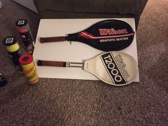 Selling 2 Wilson tennis rackets