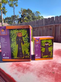 Home Accents Halloween Inflatable Set of 2