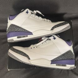 Jordan 3 Dark Iris Size 13
