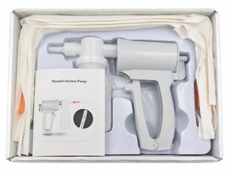 NestEcho Handheld Manual Suction Pump with Bottle & Tubing – New
