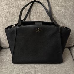 Kate Spade Black Laptop Tote Bag