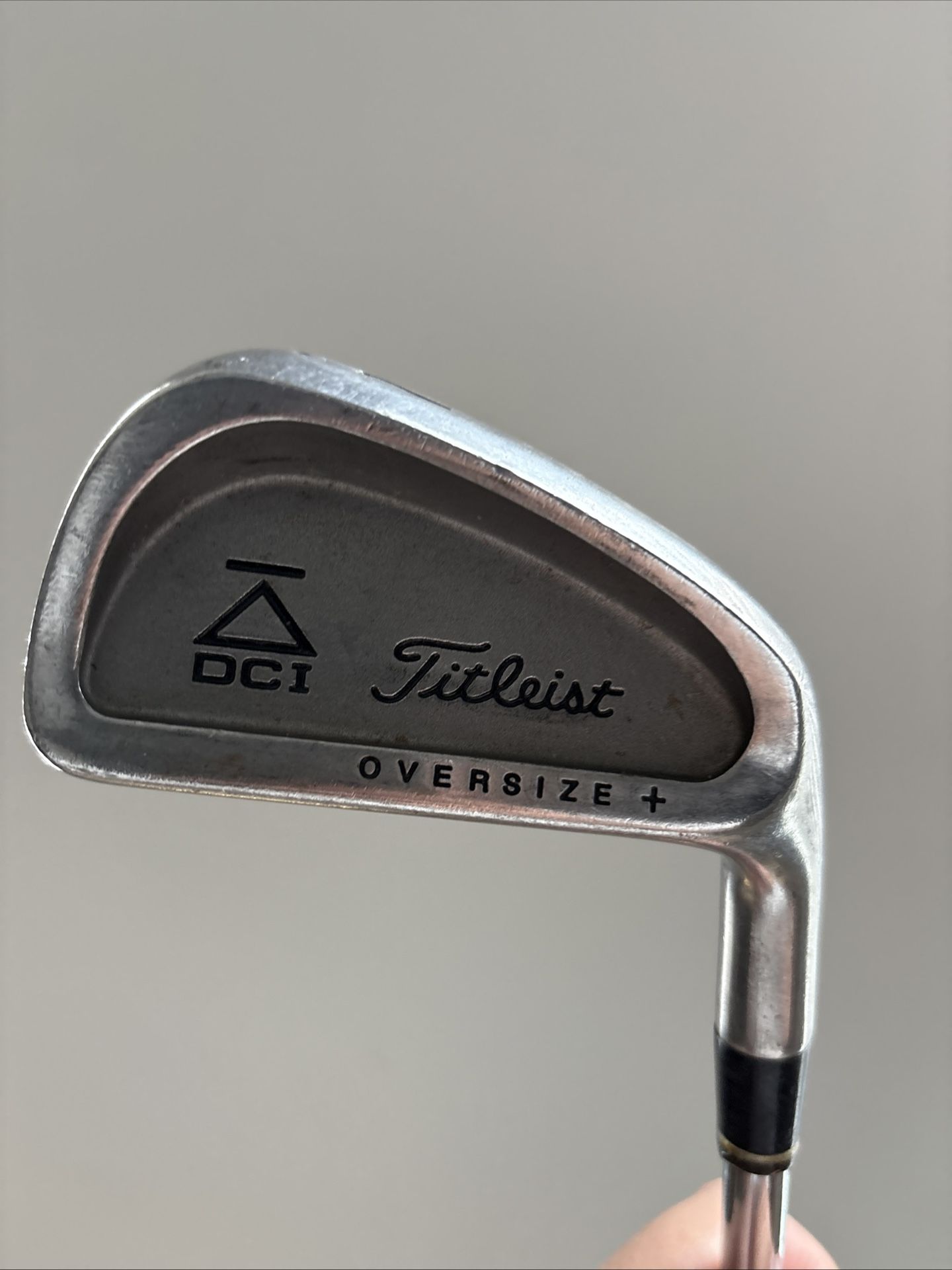 Titleist DCI Oversize+ 4 Iron Right Handed Golf Club Steel Shaft