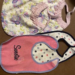 Baby Girl Bibs