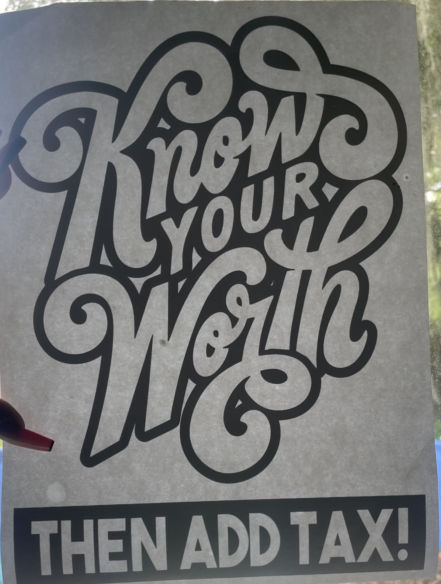 Know Your Worth Shirt/Hoodie