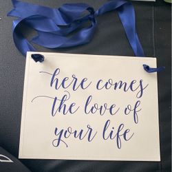 Wedding Sign