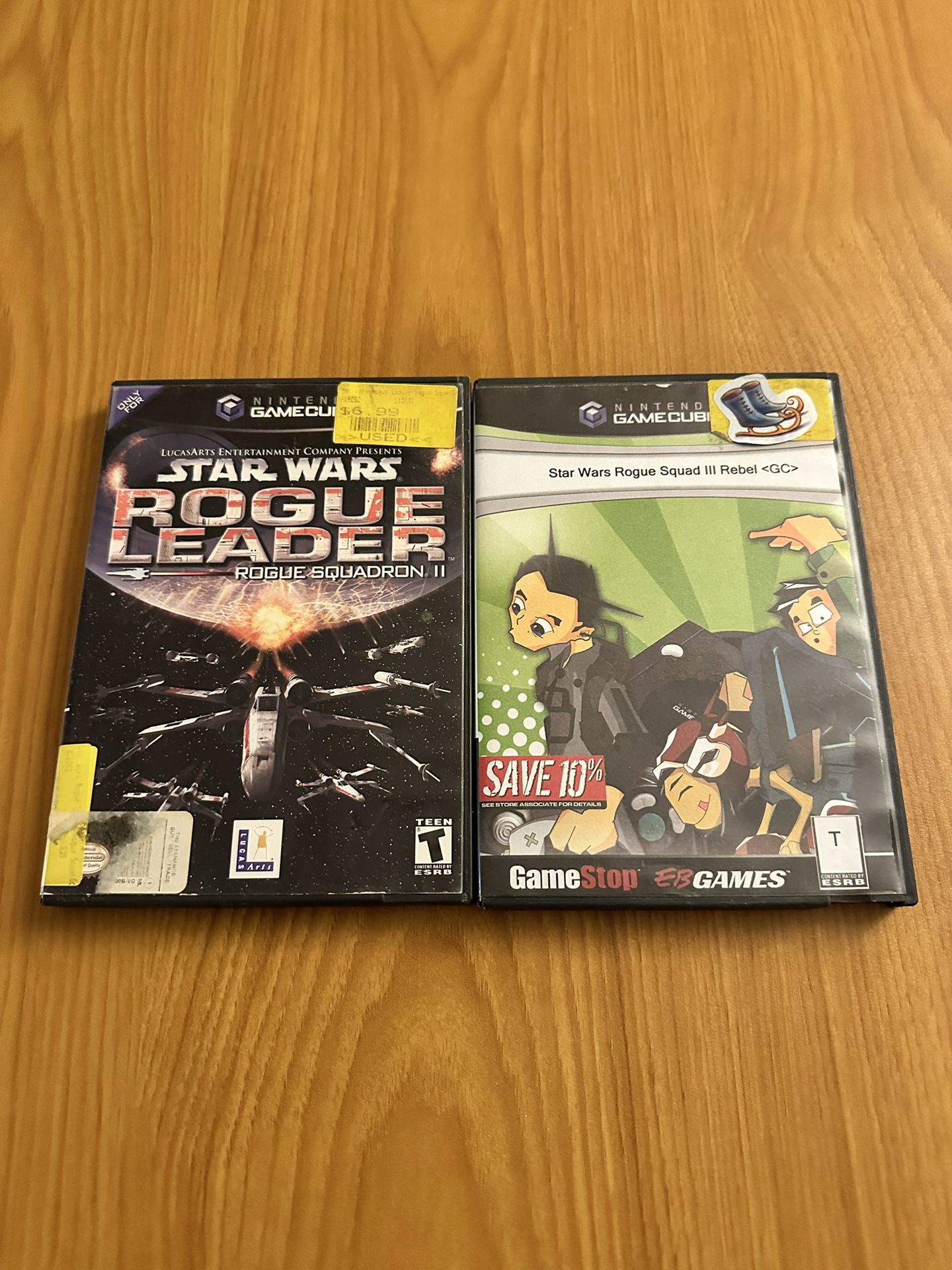 Star Wars Rogue Squadron 2 and 3 for Nintendo Game Cube