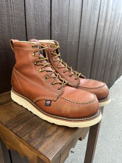 Thorogood AMERICAN HERITAGE – 6″ TOBACCO SAFTEY TOES SIZE 10.5D