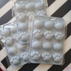 Silicone Chocolate Mold Cat