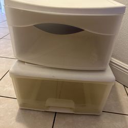 Two Storage Or Containers 