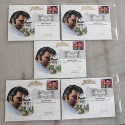 Collectors first day issue Elvis stamp
