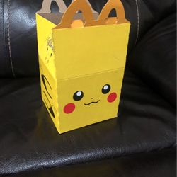 Pikachu Mc Donald’s Happy Meal Box
