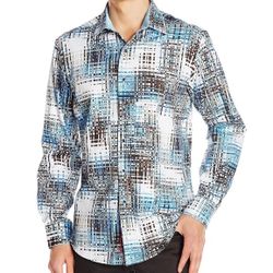 RARE Vintage Robert Graham Cape Sim Classic Fit Shirt - Size: MEDIUM - NWT - NOS