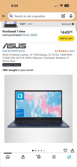 Asus Vivo book