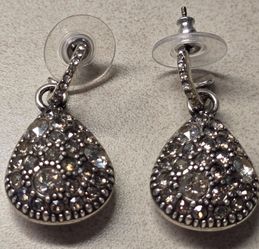 Retired Original Brighton Earrings With Crystal Stones