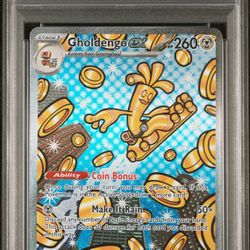 2025 POKEMON PRE EN-PRISMATIC EVOLUTIONS | SPECIAL ILLUSTRATION RAREGHOLDENGO EX 164 PSA 9