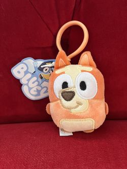 Bluey Bingo Clip Bag Charm NEW