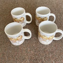 4 - Angel Coffee Cups 