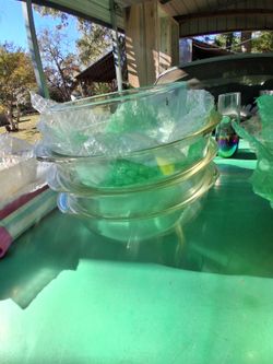All Pyrex dishes