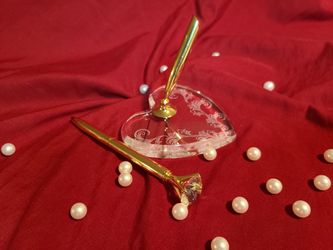 Golden Elegance Wedding Pen