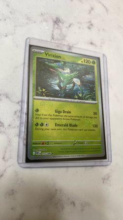 Virizion black bolt master ball pattern pokemon tcg single card