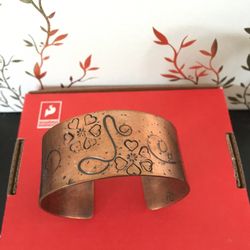 Hand made copper bracelet