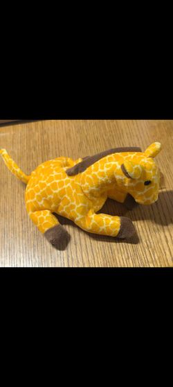 12 Retired 1990s Beanie Babies, just added Giraffe With errors