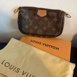 Louis Vuitton Pochette  Bag (Can Be Crossbody Or Evening Bag!)