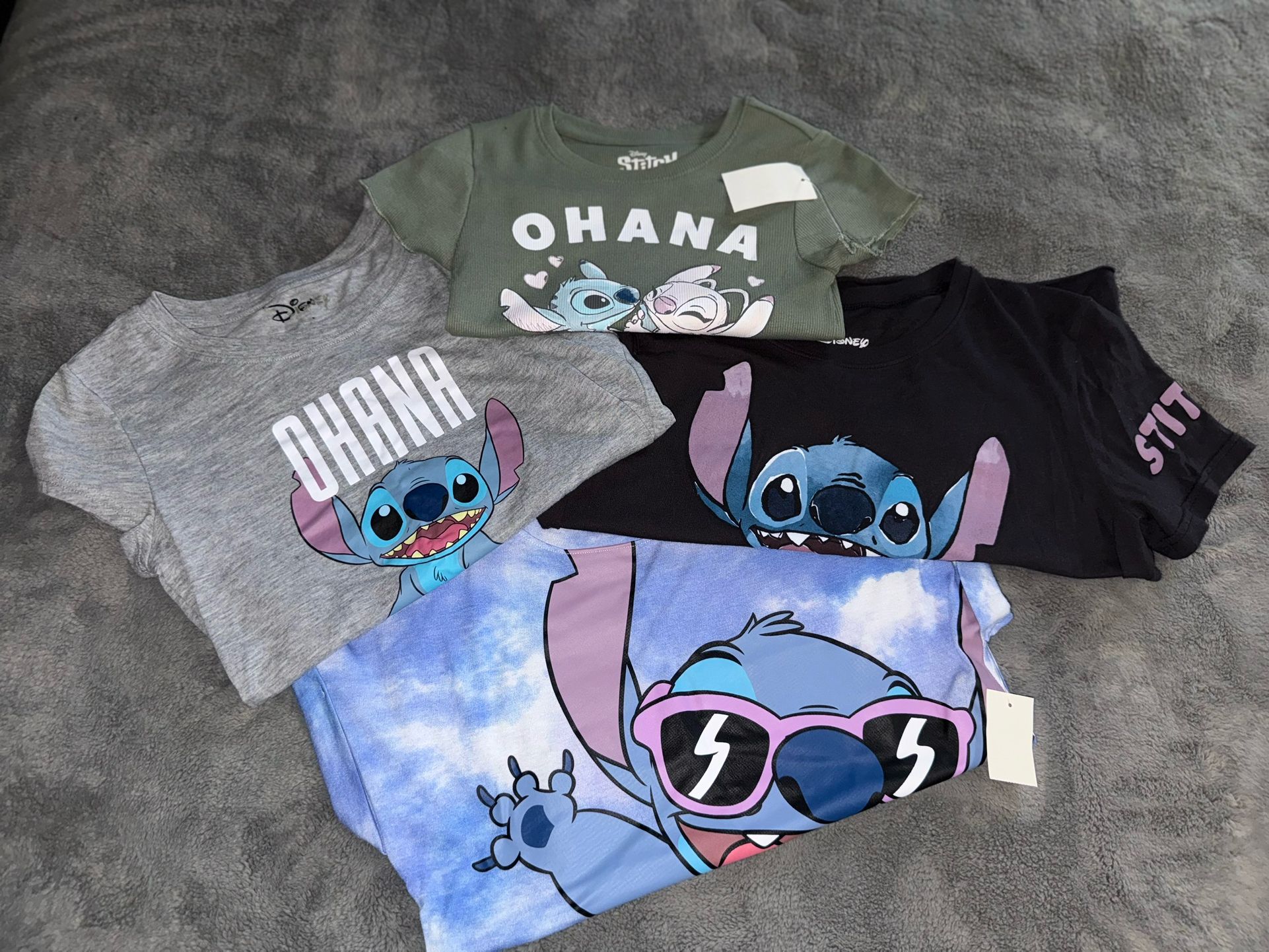 A Pack of 4 Stitch Shirts