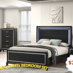 4 Pc Queen Bedroom Set 