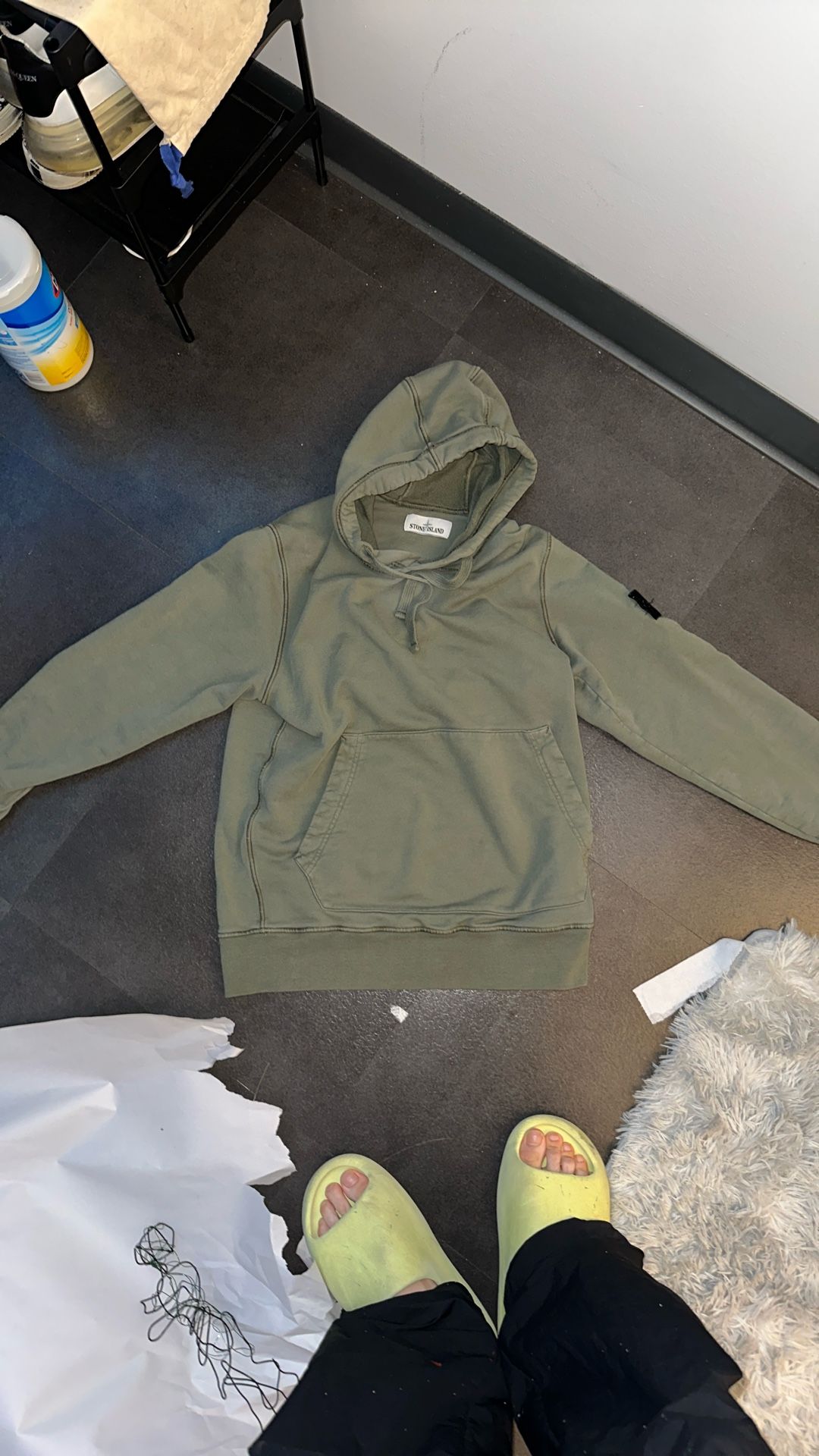 Stone island hoodie M Size