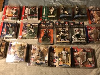 Football and Basketball figures