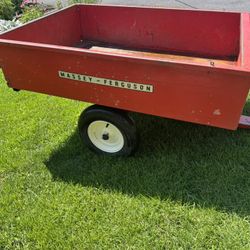 Vintage Massey Ferguson Dump Cart. Box Size 46” X 33 1/2”. Great Restore. Must Pickup