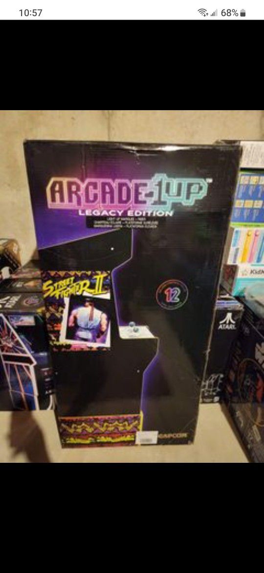 Street Fighter Legacy Arcade1up Brand New In Box Arcade