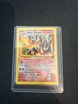 Blaine’s Charizard Pokemon
