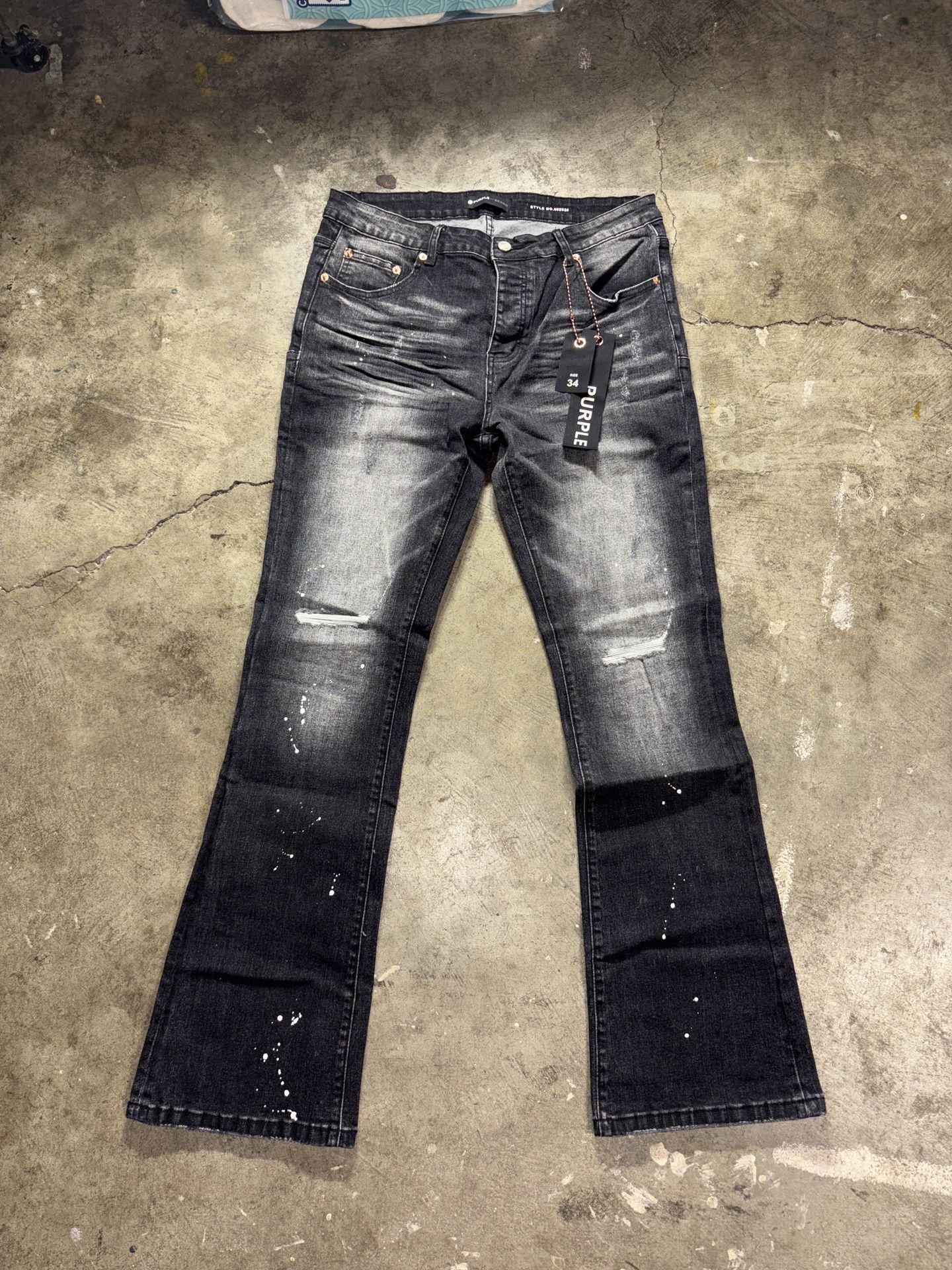 Purple Jeans Size 34