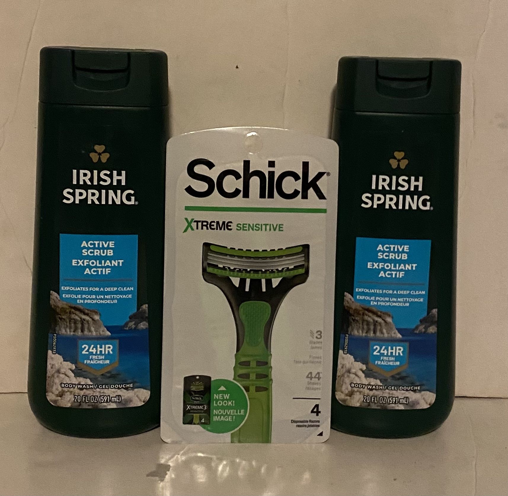 Irish Spring and Schick Bundle