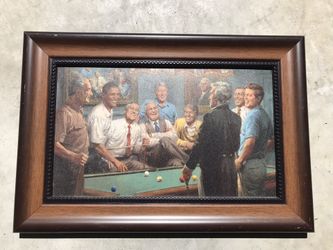 Presidents Framed Painting